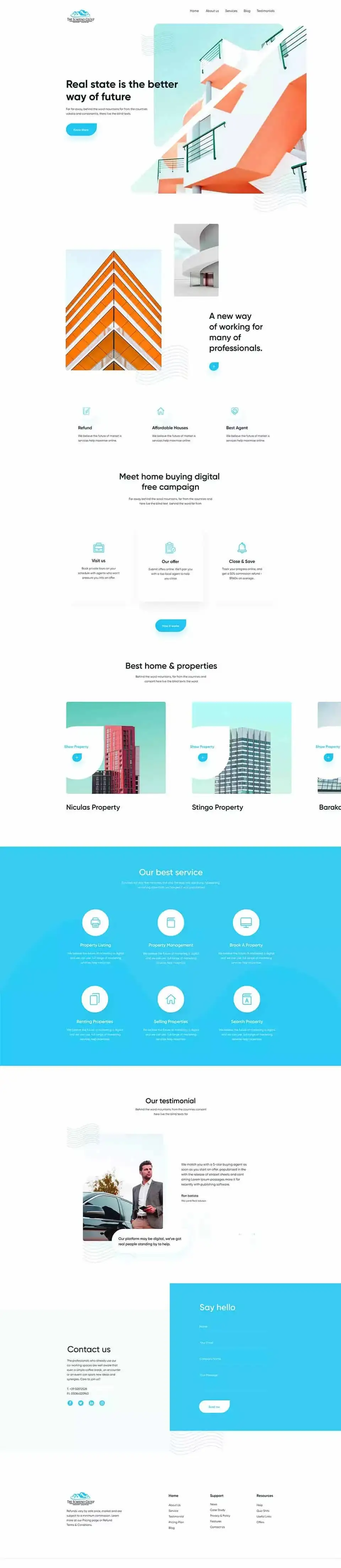 Customer portal over existing enterprise data